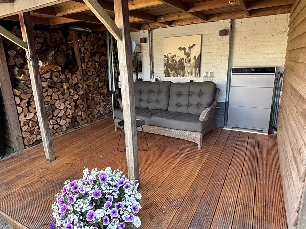 7 zonnepanelen met 10 kWh Anker SOLIX X1 thuisbatterij