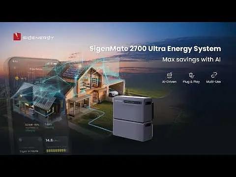 SigenMate 2700 Ultra Thuisbatterijsysteem 2,68 kWh -