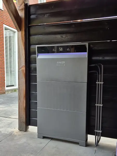Anker Solix X1 met 10kWh opslag in Amsterdam
