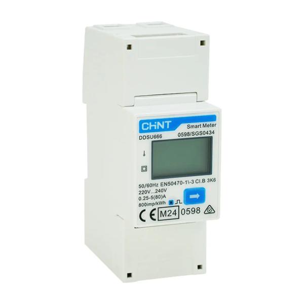 HYXI DTSU666 + 6CT 3-fase energiemeter - HYXI DTSU666 + 6CT 3-fase energiemeter