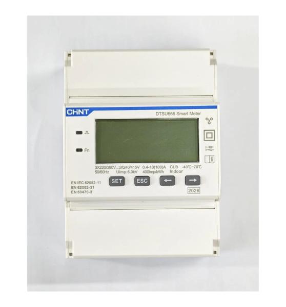 HYXI DTSU666 + 6CT 3-fase energiemeter - HYXI DTSU666 + 6CT 3-fase energiemeter